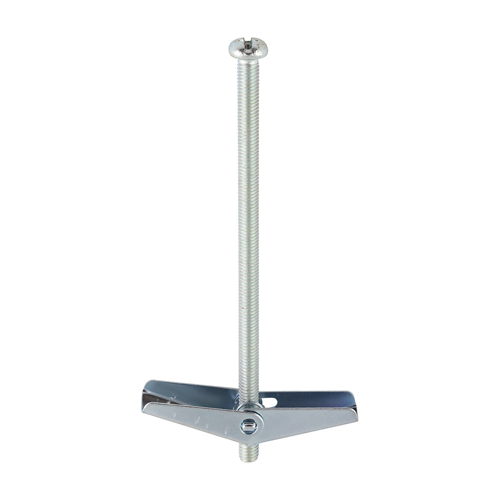 TIMCO Spring Toggle Cavity Anchors Silver - M5 x 100 - Image