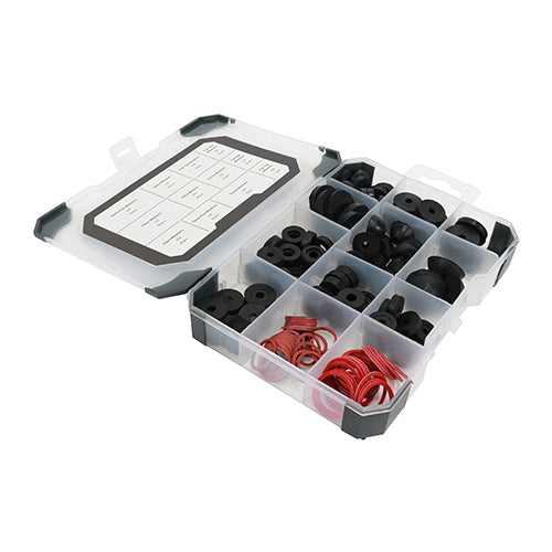 TIMCO Tap Repair Washers Mixed Tray - 159pcs - Image