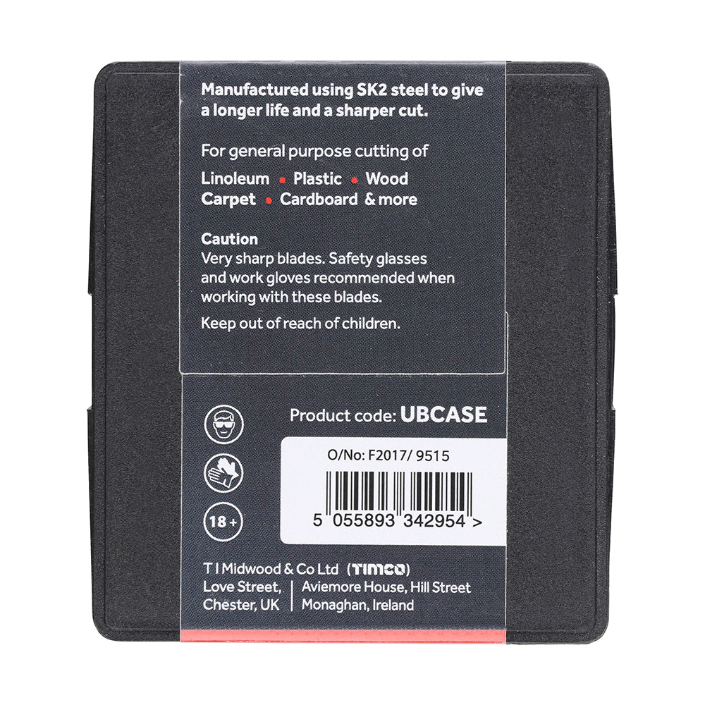 TIMCO Utility Knife Blade - 60 x 19 x 0.6 - Image