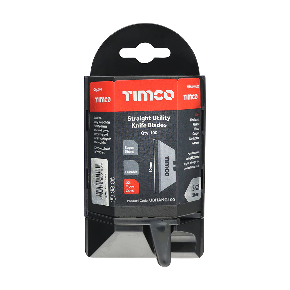 TIMCO Utility Knife Blade - 60 x 19 x 0.6 - Image