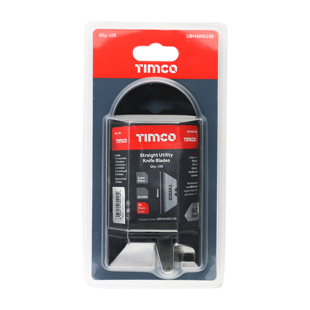 TIMCO Utility Knife Blade - 60 x 19 x 0.6 - Image