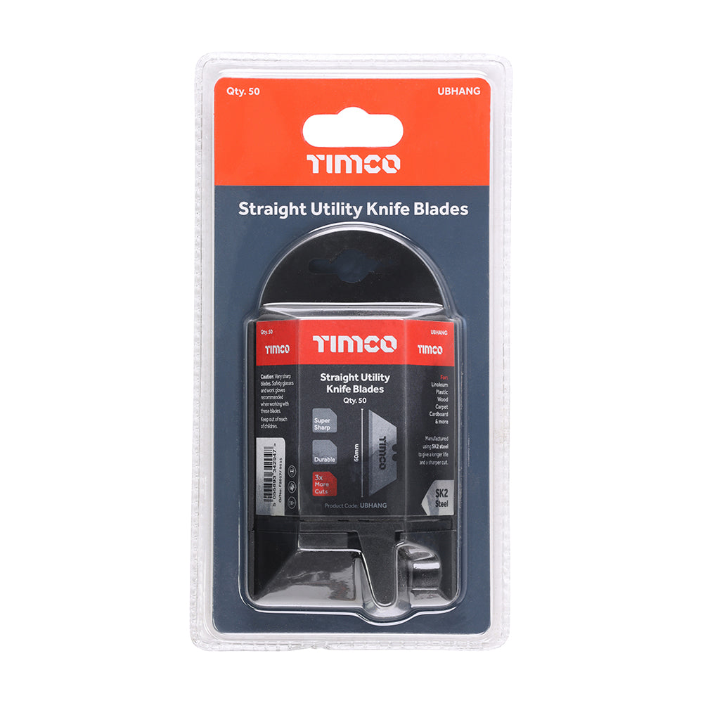 TIMCO Utility Knife Blade - 60 x 19 x 0.6 - Image