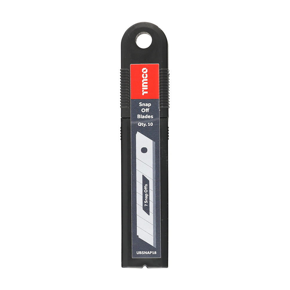 TIMCO Utility Knife Blade Snap Off - 100 x 18 x 0.6 - Image
