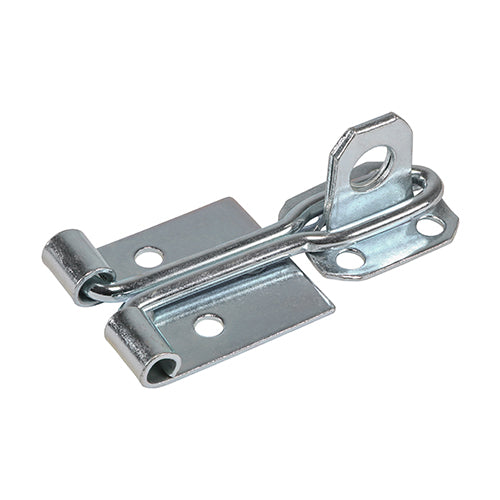 TIMCO Hasp & Staple Wire Pattern Silver - 4" - Image