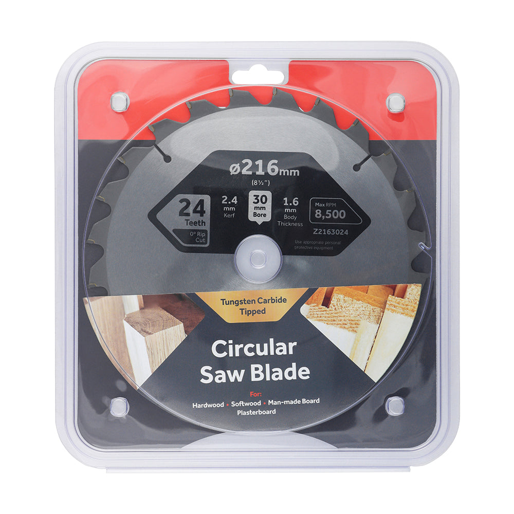 TIMCO 0° Mitre Saw Blade - 216 x 30 x 24T - Image
