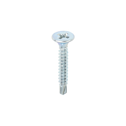 TIMCO Drywall Self-Drilling Bugle Head Silver Screws - 3.5 x 25 - Image