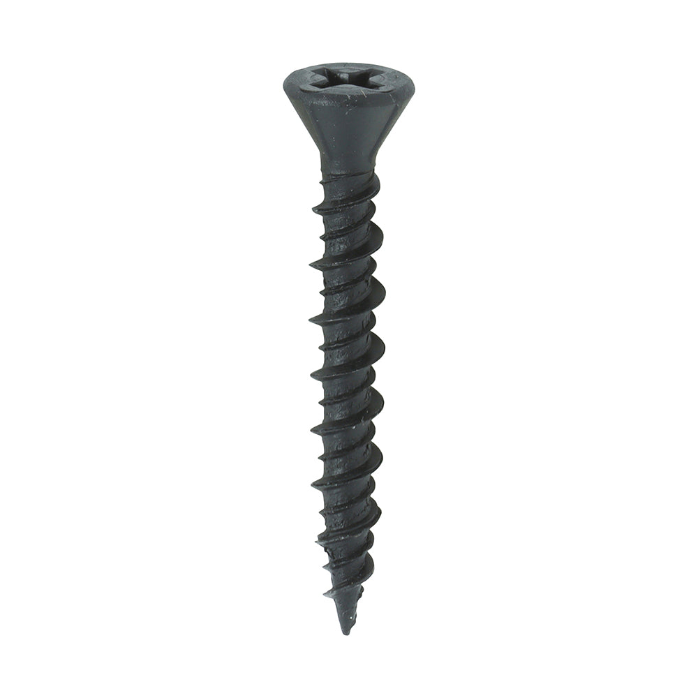 TIMCO Drywall Reduced Countersunk Black Dense Board Screws - 3.9 x 30 - Image