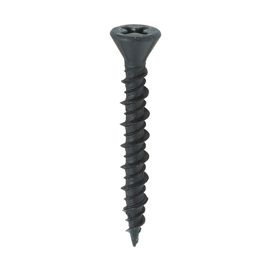 TIMCO Drywall Reduced Countersunk Black Dense Board Screws - 3.9 x 30 - Image