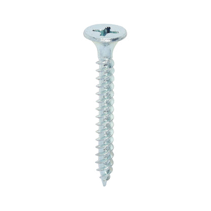 TIMCO Drywall Fine Thread Bugle Head Silver Screws - 3.5 x 32 - Image