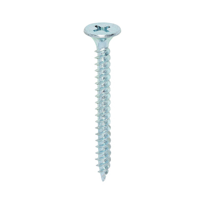 TIMCO Drywall Fine Thread Bugle Head Silver Screws - 3.5 x 38 - Image