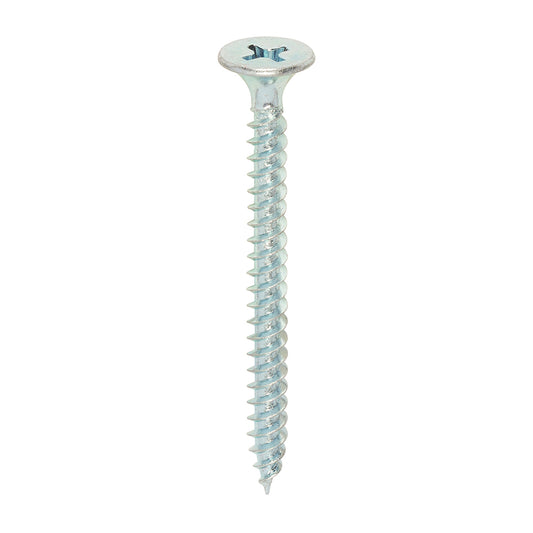 TIMCO Drywall Fine Thread Bugle Head Silver Screws - 3.5 x 42 - Image