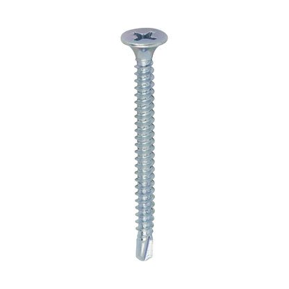 TIMCO Drywall Self-Drilling Bugle Head Silver Screws - 3.5 x 42 - Image