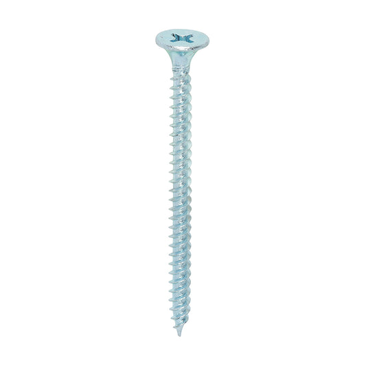 TIMCO Drywall Fine Thread Bugle Head Silver Screws - 3.5 x 50 - Image
