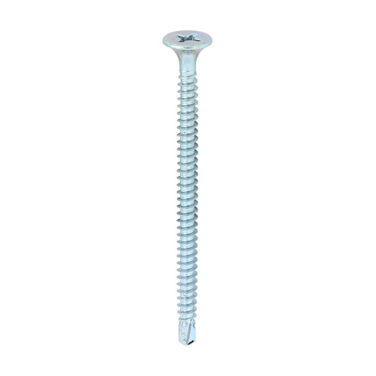 TIMCO Drywall Self-Drilling Bugle Head Silver Screws - 3.5 x 55 - Image