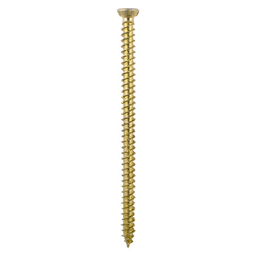 TIMCO Concrete Screws Flat Countersunk Gold - 7.5 x 70 - Image