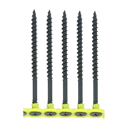 TIMCO Collated Drywall Coarse Thread Bugle Head Black Screws - 4.2 x 75 - Image