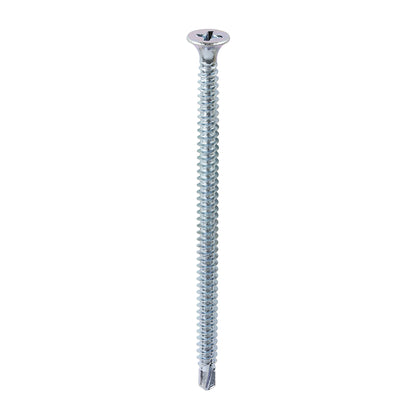TIMCO Drywall Self-Drilling Bugle Head Silver Screws - 4.2 x 75 - Image