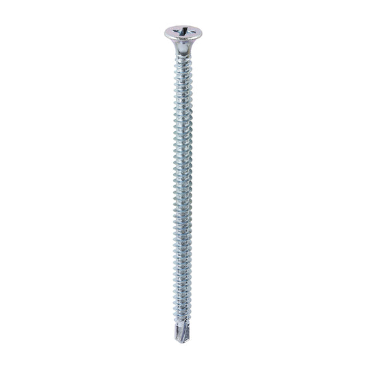 TIMCO Drywall Self-Drilling Bugle Head Silver Screws - 4.2 x 75 - Image