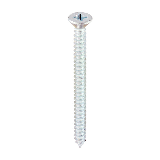 TIMCO Self-Tapping Countersunk Silver Screws - 8 x 2 - Image