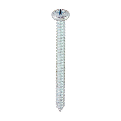 TIMCO Self-Tapping Pan Head Silver Screws - 8 x 2 - Image