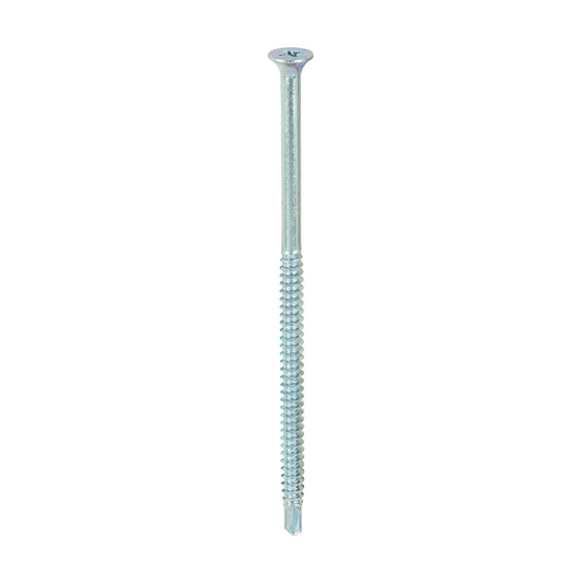 TIMCO Drywall Self-Drilling Bugle Head Silver Screws - 4.8 x 100 - Image