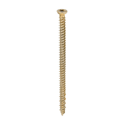 TIMCO Concrete Screws Flat Countersunk Gold - 7.5 x 120 - Image
