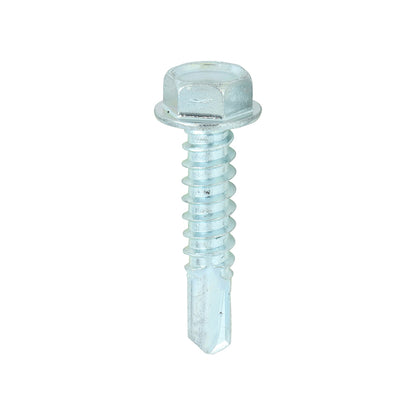 TIMCO Self-Drilling Light Section Silver Screws - 12 x 1 - Image