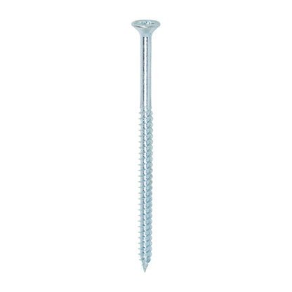 TIMCO Twin-Threaded Countersunk Silver Woodscrews - 12 x 4 - Image