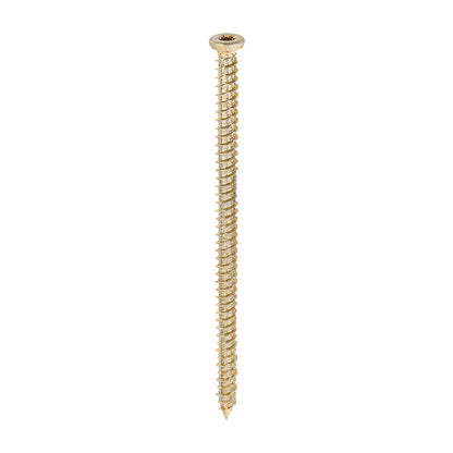 TIMCO Concrete Screws Flat Countersunk Gold - 7.5 x 130 - Image