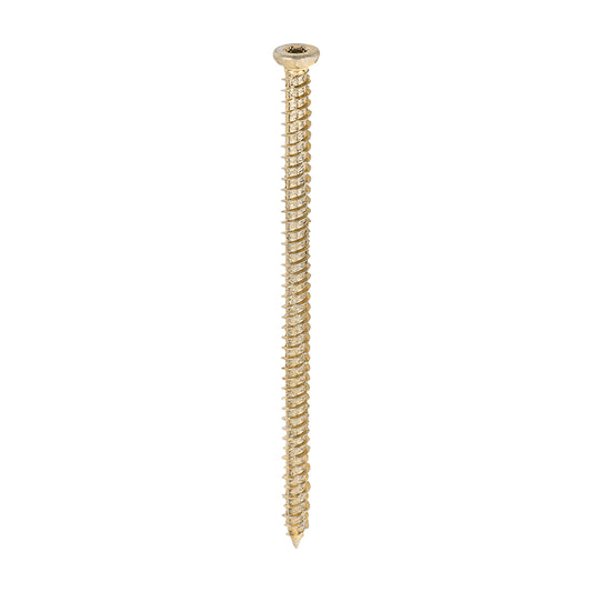 TIMCO Concrete Screws Flat Countersunk Gold - 7.5 x 130 - Image