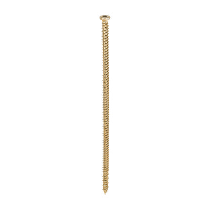 TIMCO Concrete Screws Flat Countersunk Gold - 7.5 x 200 - Image