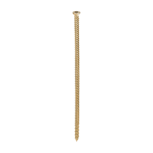 TIMCO Concrete Screws Flat Countersunk Gold - 7.5 x 200 - Image