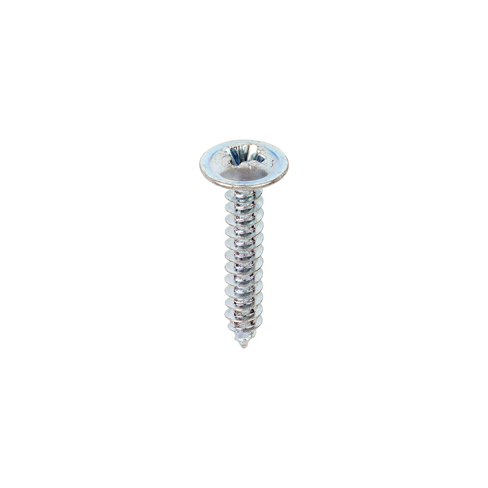 TIMCO Self-Tapping Flange Head Silver Screws - 6 x 3/4 - Image