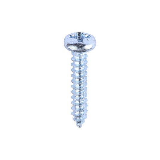 TIMCO Self-Tapping Pan Head Silver Screws - 6 x 3/4 - Image