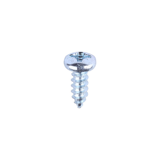 TIMCO Self-Tapping Pan Head Silver Screws - 6 x 3/8 - Image