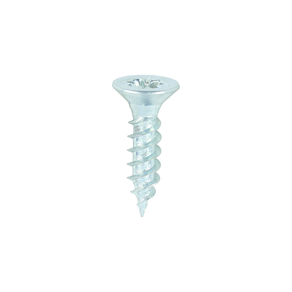 TIMCO Twin-Threaded Countersunk Silver Woodscrews - 7 x 5/8 - Image