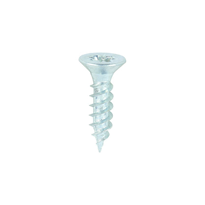 TIMCO Twin-Threaded Countersunk Silver Woodscrews - 7 x 5/8 - Image