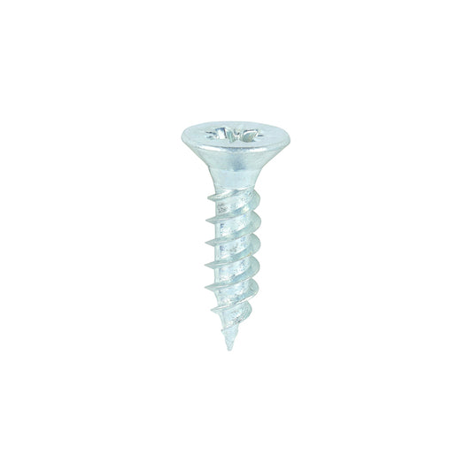 TIMCO Twin-Threaded Countersunk Silver Woodscrews - 7 x 5/8 - Image