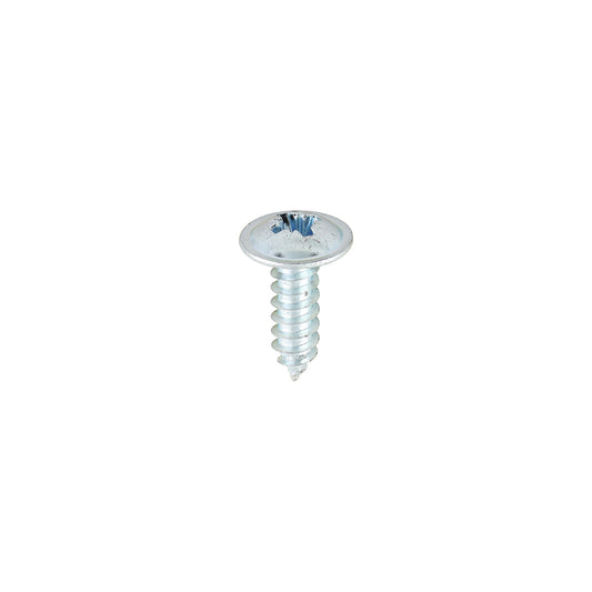 TIMCO Self-Tapping Flange Head Silver Screws - 8 x 1/2 - Image