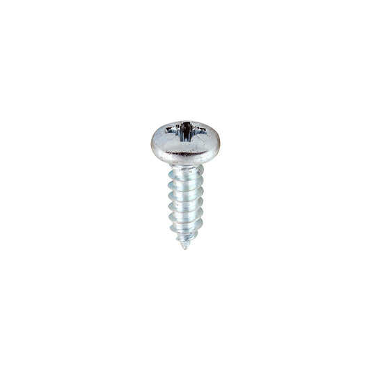 TIMCO Self-Tapping Pan Head Silver Screws - 8 x 1/2 - Image