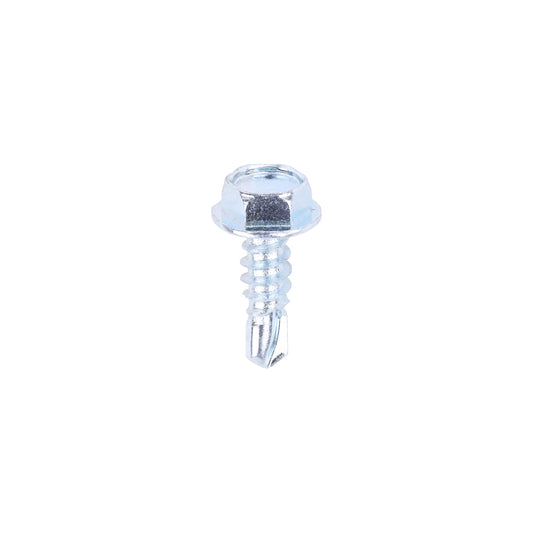 TIMCO Self-Drilling Light Section Silver Screws - 8 x 1/2 - Image