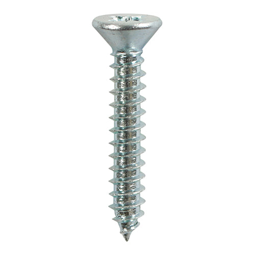 TIMCO Self-Tapping Countersunk Silver Screws - 8 x 3/4 - Image