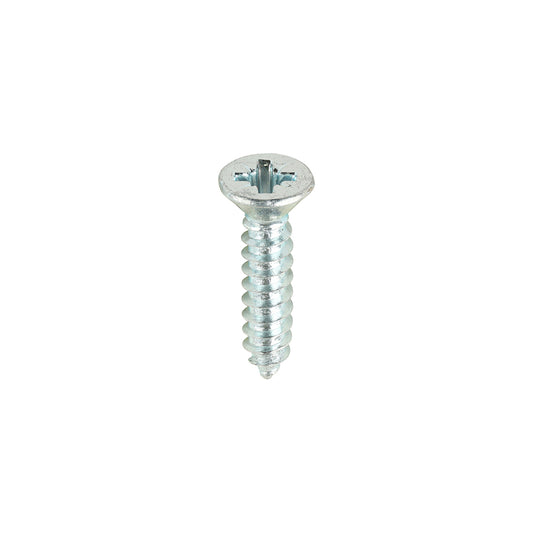 TIMCO Self-Tapping Countersunk Silver Screws - 8 x 3/4 - Image