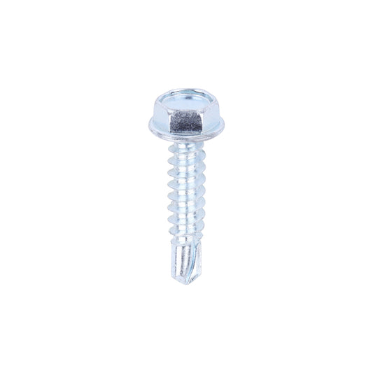TIMCO Self-Drilling Light Section Silver Screws - 8 x 3/4 - Image