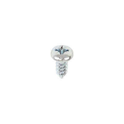 TIMCO Self-Tapping Pan Head Silver Screws - 8 x 3/8 - Image