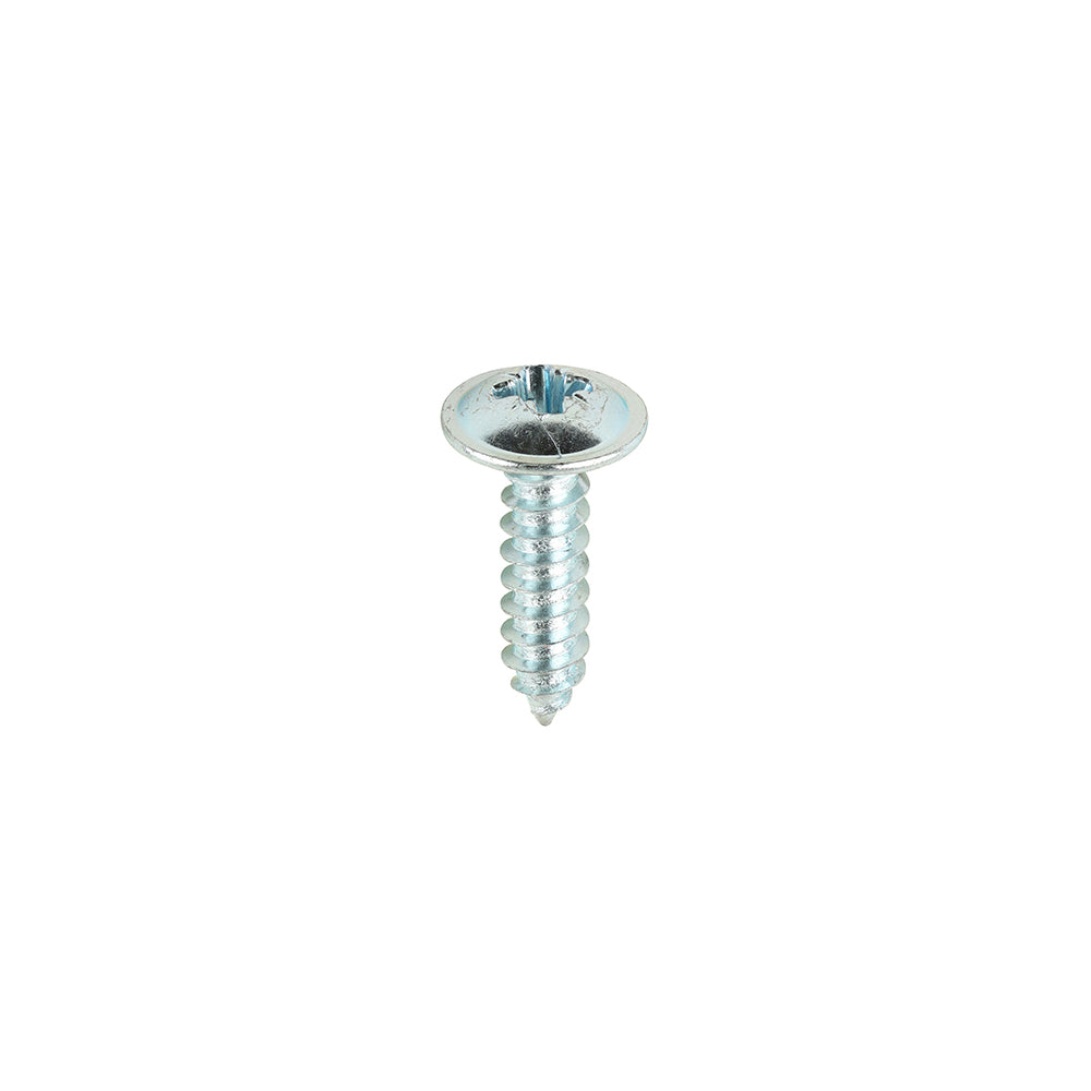 TIMCO Self-Tapping Flange Head Silver Screws - 8 x 5/8 - Image