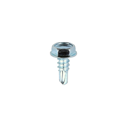 TIMCO Self-Drilling Light Section Silver Screws - 10 x 1/2 - Image