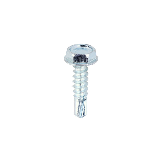 TIMCO Self-Drilling Light Section Silver Screws - 10 x 3/4 - Image