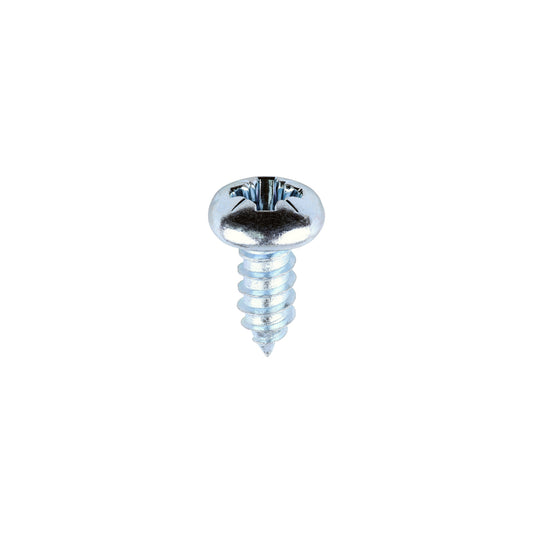 TIMCO Self-Tapping Pan Head Silver Screws - 12 x 1/2 - Image