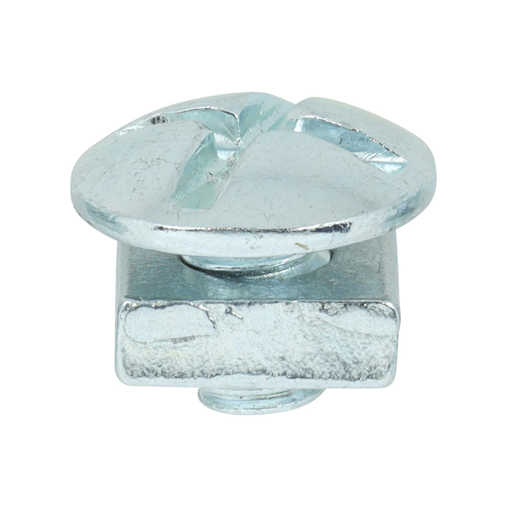 TIMCO Roofing Bolts & Square Nuts Silver - M6 x 8 - Image